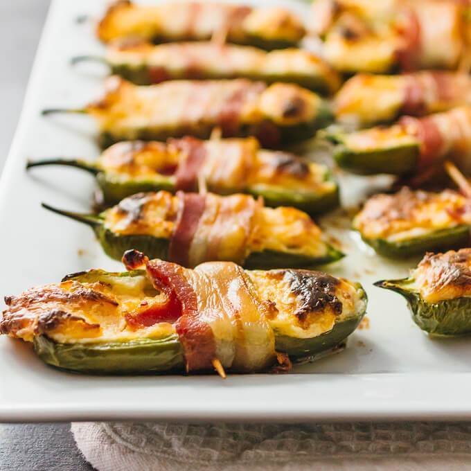 Bacon Wrapped Stuffed Jalapeños